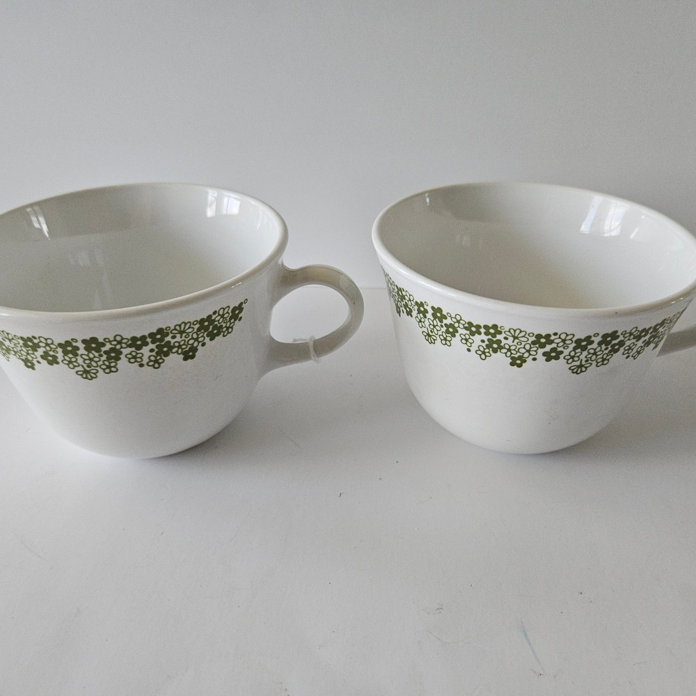 Corelle Livingware by Corning Spring Blossom Cups LOT of 4 - Tea Coffee Mug - Picture 6 of 10
